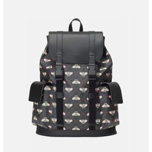 🐝 GUCCI Bestiary GG Supreme Bee Backpack – EUC 🐝